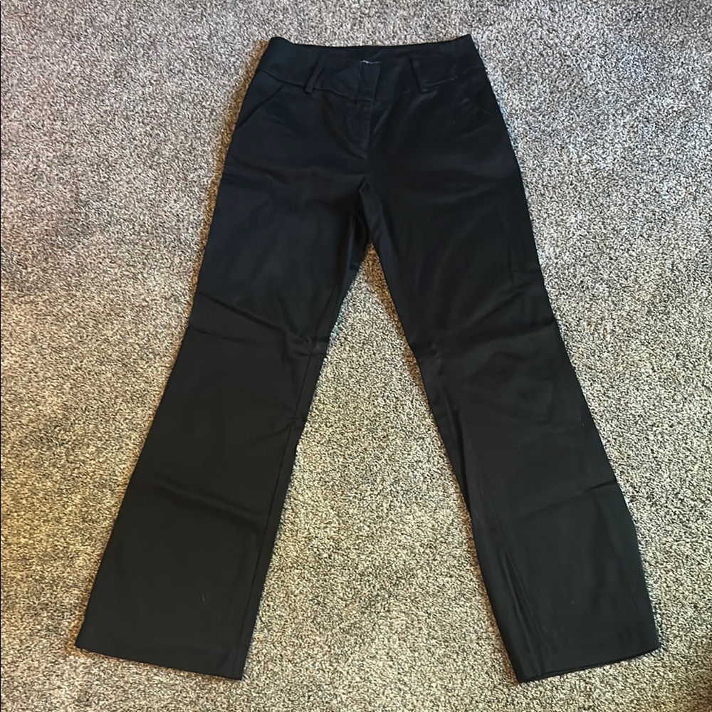 New York & Company Black Boot Cut Pants - Tall